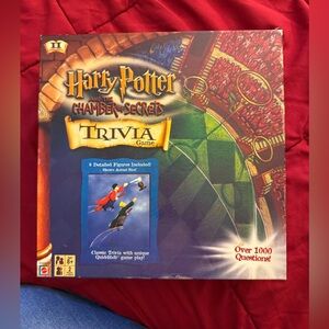 Harry Potter and the chamber of secrets trivia game mint like new